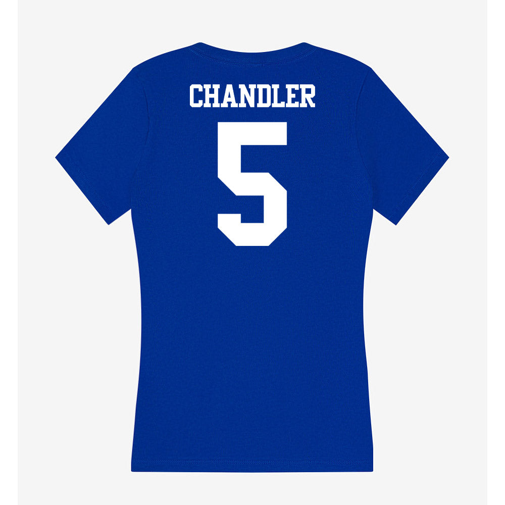 Kentucky - NCAA Men's Basketball : Collin Chandler - Women's V-Neck T-Shirt-1