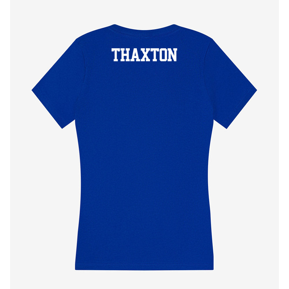Kentucky - NCAA Women's Gymnastics : Lily Thaxton - Women's V-Neck T-Shirt-1