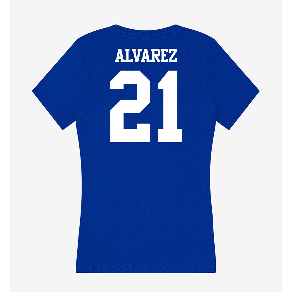Kentucky - NCAA Football : Santos Alvarez - Women's V-Neck T-Shirt-1