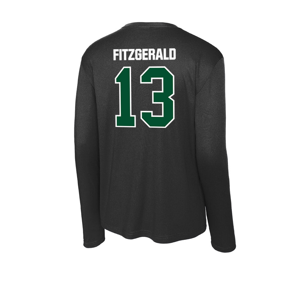 Miami - NCAA Football : Bryce Fitzgerald - Activewear Long Sleeve T-Shirt-1