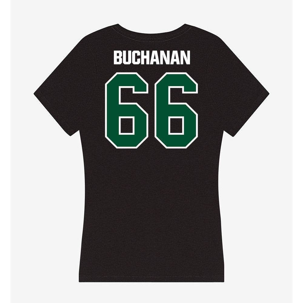 Miami - NCAA Football : Max Buchanan - Women's V-Neck T-Shirt-1