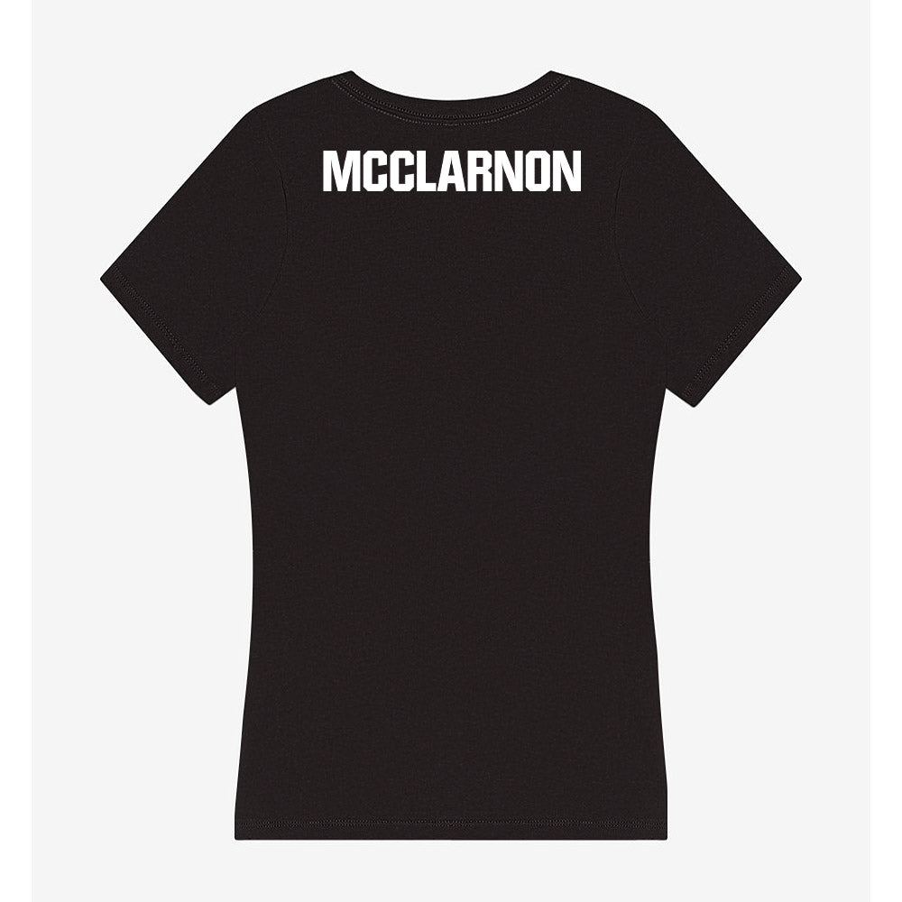 Miami - NCAA Women's Cross Country : Brielle McClarnon - Women's V-Neck T-Shirt-1