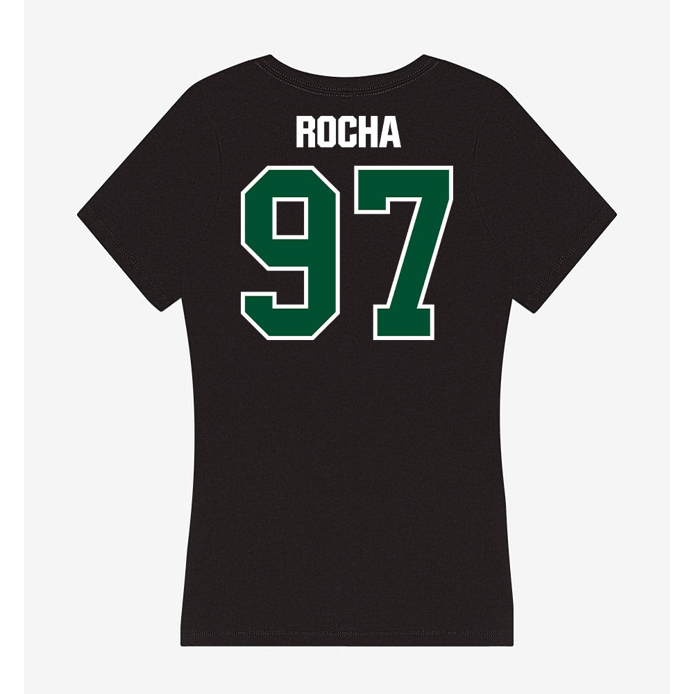 Miami - NCAA Football : Will Rocha - Women's V-Neck T-Shirt-1