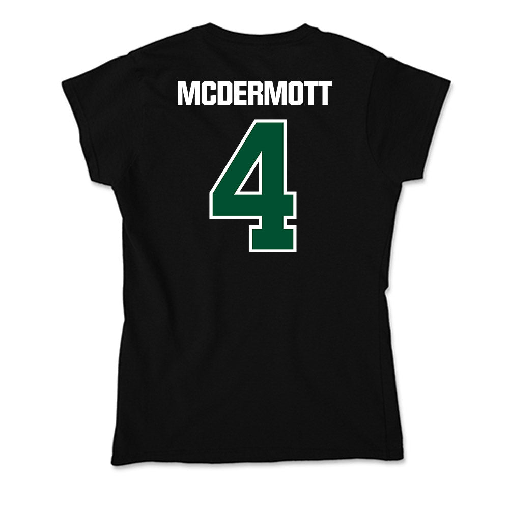 Miami - Women's Volleyball Alumni : Brooke McDermott - Soft Style Women’s T-Shirt-1