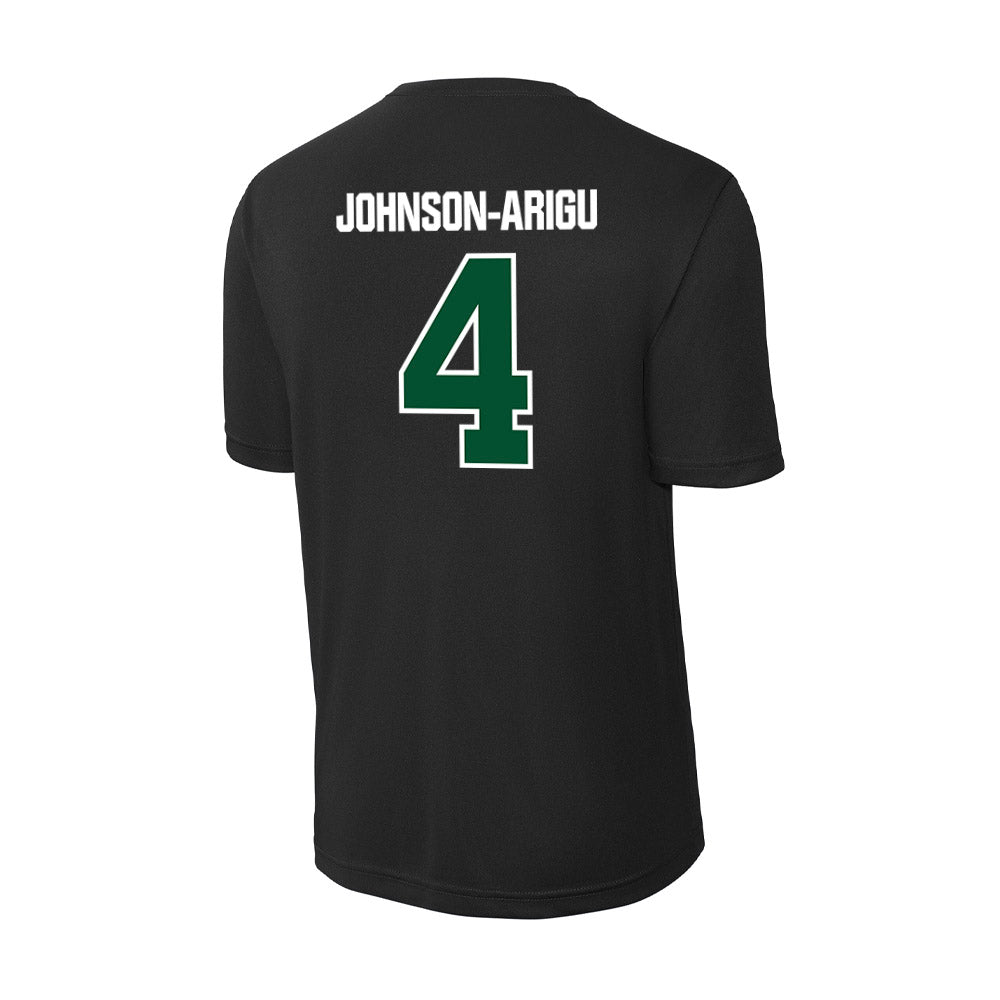 Miami - NCAA Men's Basketball : Isaiah Johnson-Arigu - Activewear T-Shirt-1