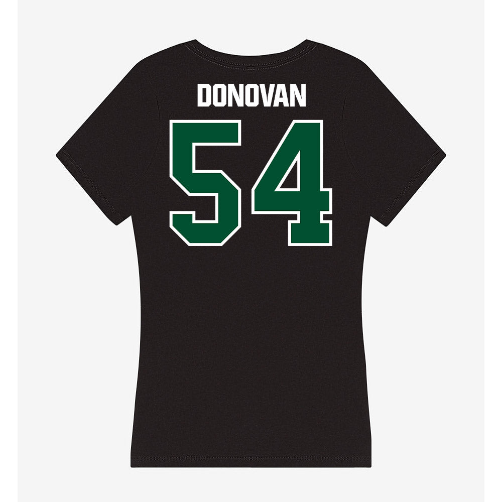 Miami - NCAA Football : Michael Donovan - Women's V-Neck T-Shirt-1