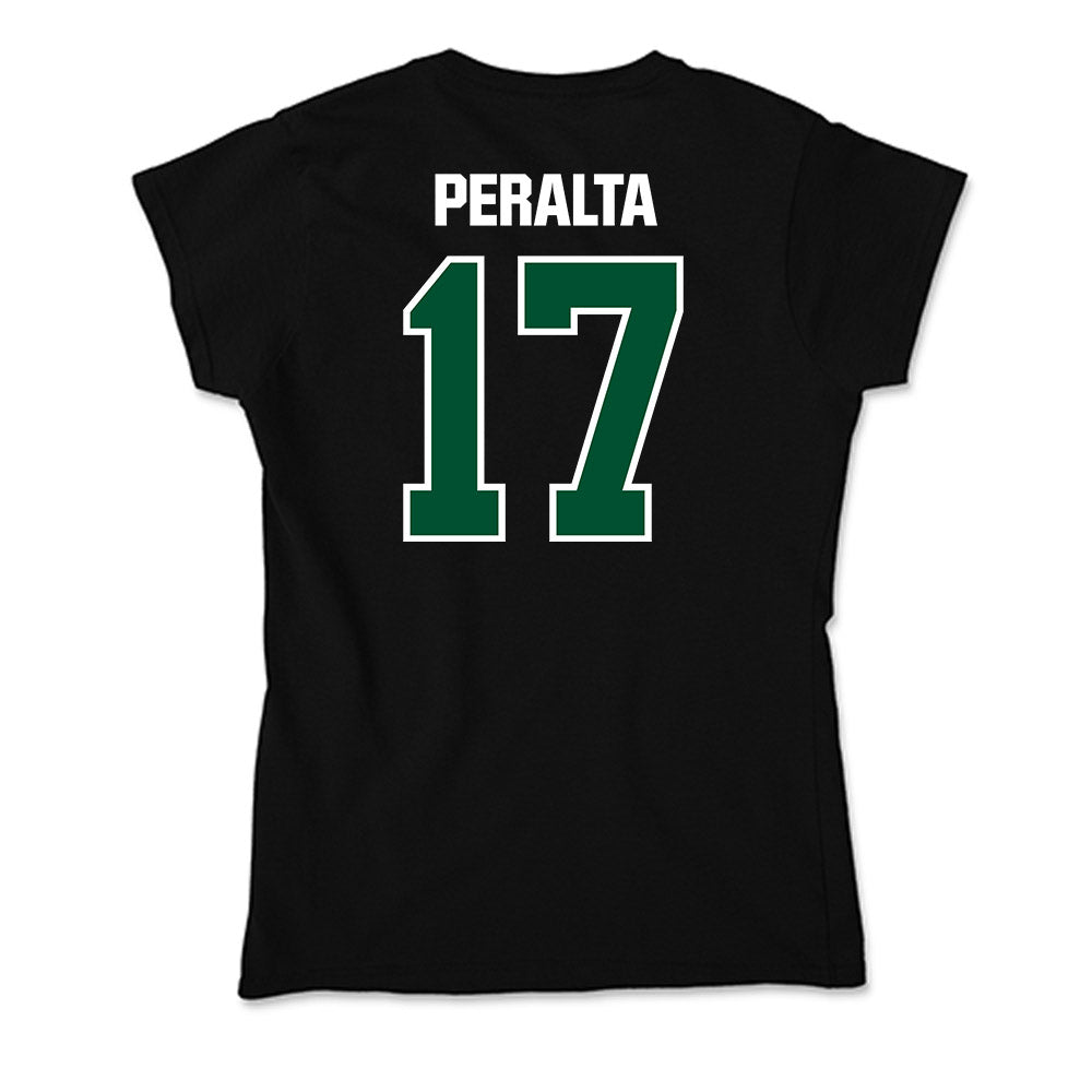 Miami - NCAA Baseball : Fabio Peralta - Soft Style Women’s T-Shirt-1