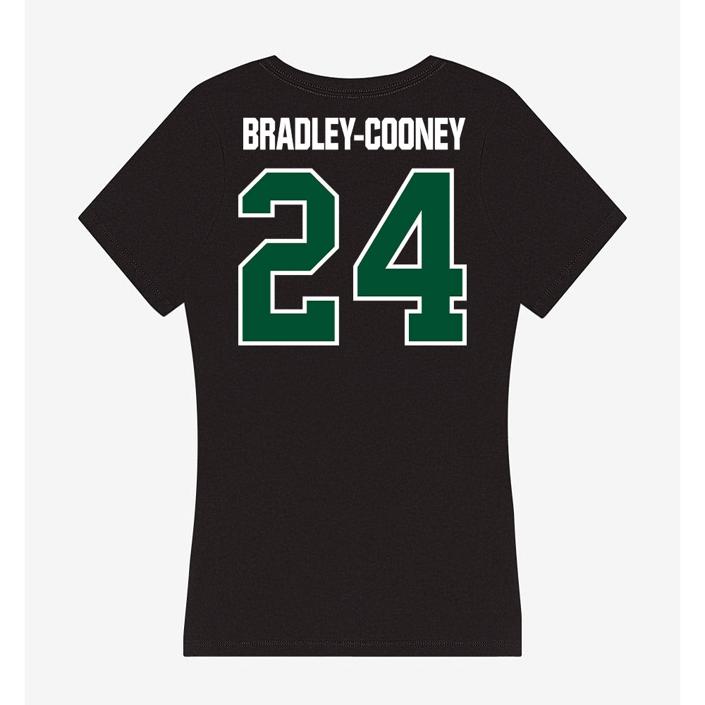 Miami - NCAA Baseball : Packy Bradley-Cooney - Women's V-Neck T-Shirt-1