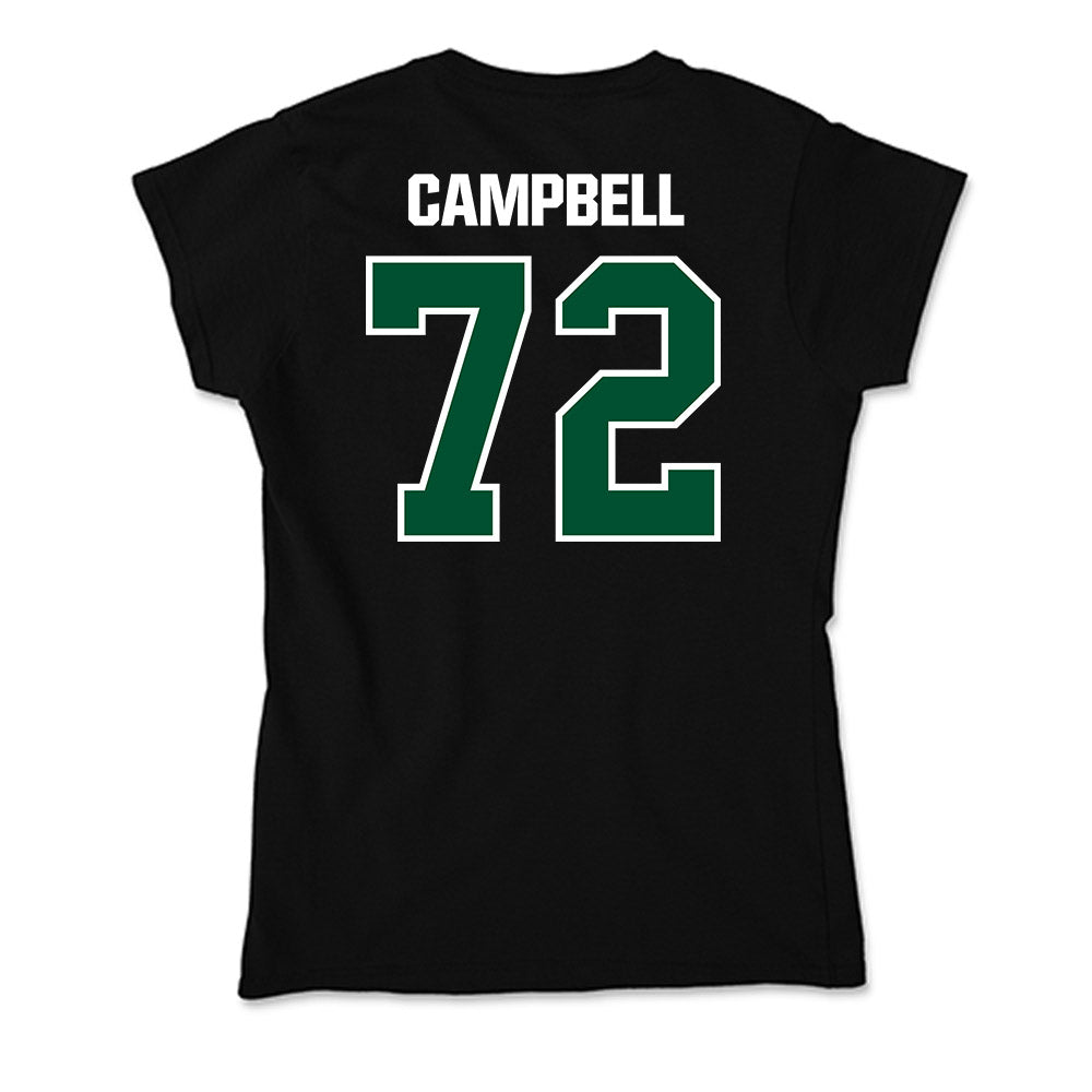 Miami - NCAA Football : Demetrius Campbell - Soft Style Women’s T-Shirt-1
