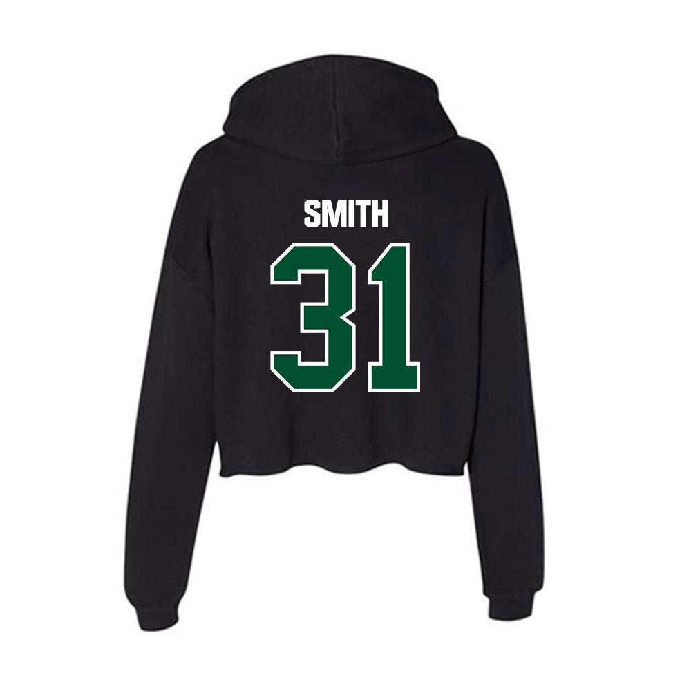 Miami - NCAA Baseball : Will Smith - Women's Crop Fleece Hoodie-1