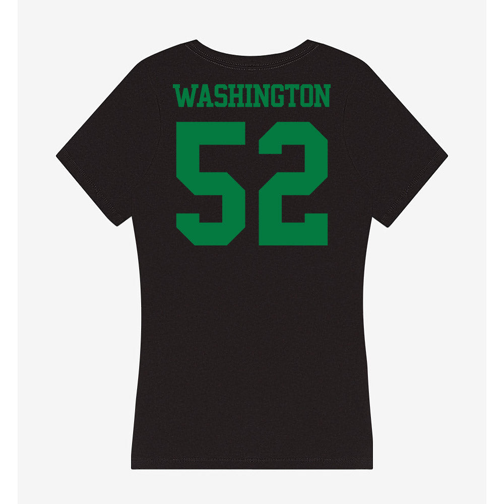 Oregon - NCAA Football : A'Mauri Washington - Women's V-Neck T-Shirt-1