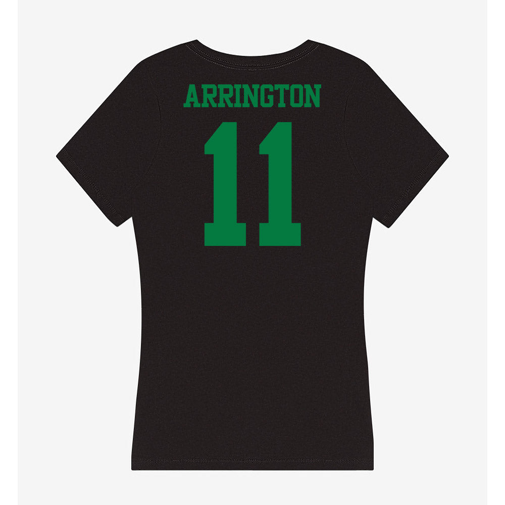 Oregon - NCAA Women's Volleyball : Marlee Arrington - Women's V-Neck T-Shirt-1