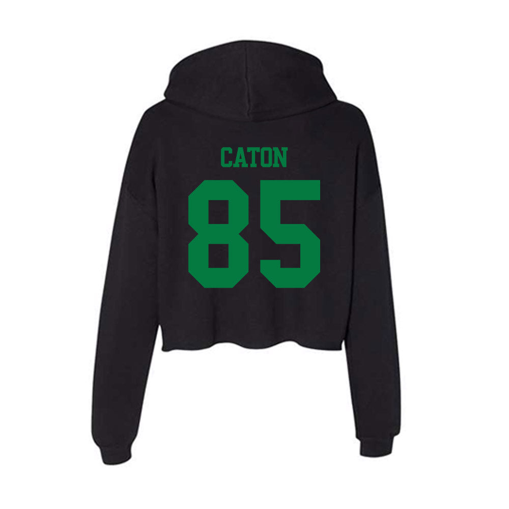Oregon - NCAA Football : Kade Caton - Women's Crop Fleece Hoodie-1