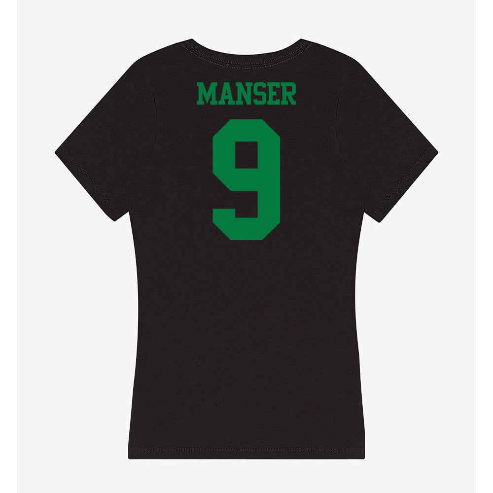 Oregon - NCAA Women's Lacrosse : Kylee Manser - Women's V-Neck T-Shirt-1