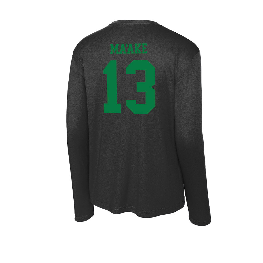 Oregon - NCAA Softball : Stefini Ma'ake - Activewear Long Sleeve T-Shirt-1