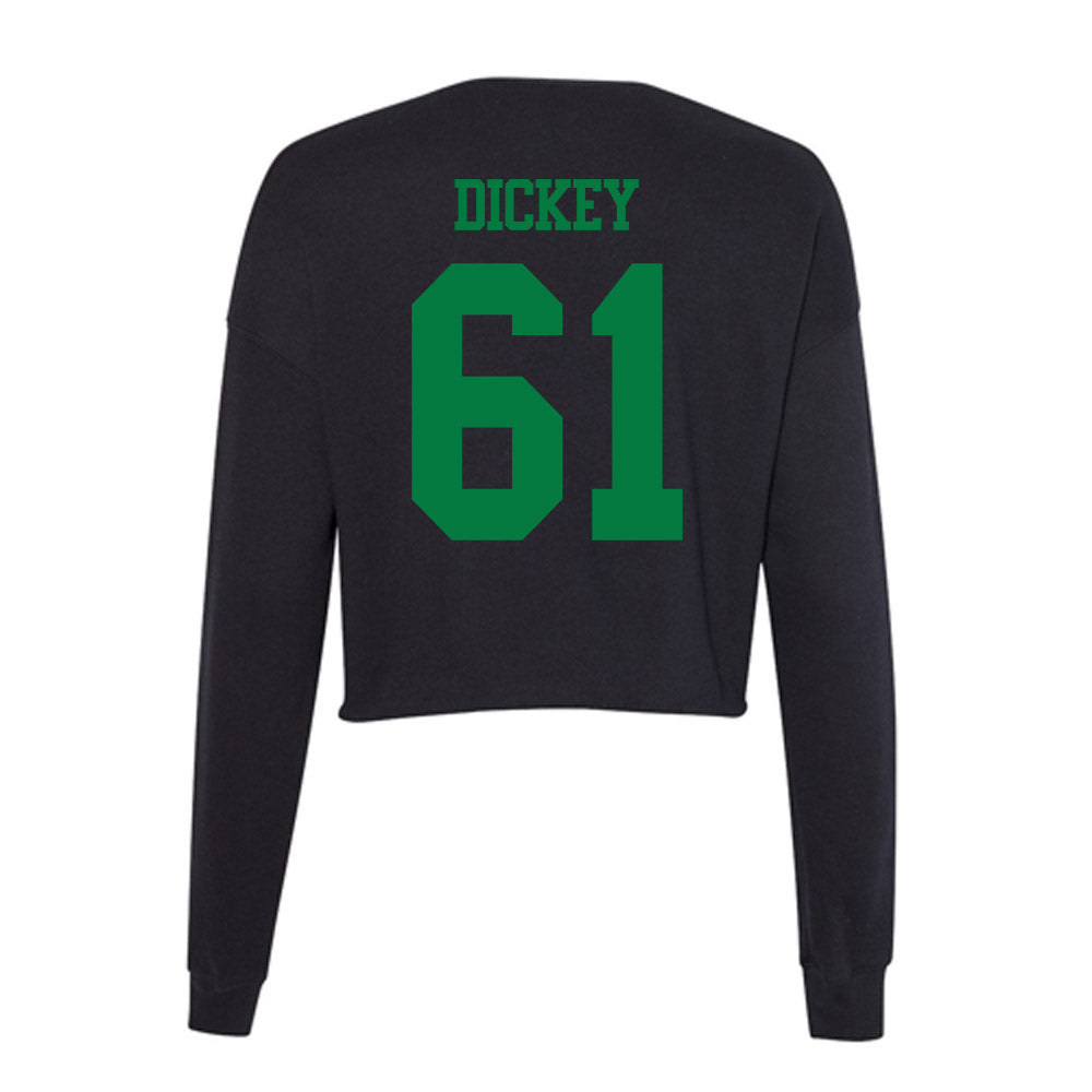 Oregon - NCAA Football : JaJuan Dickey - Women's Cropped Crew Fleece-1