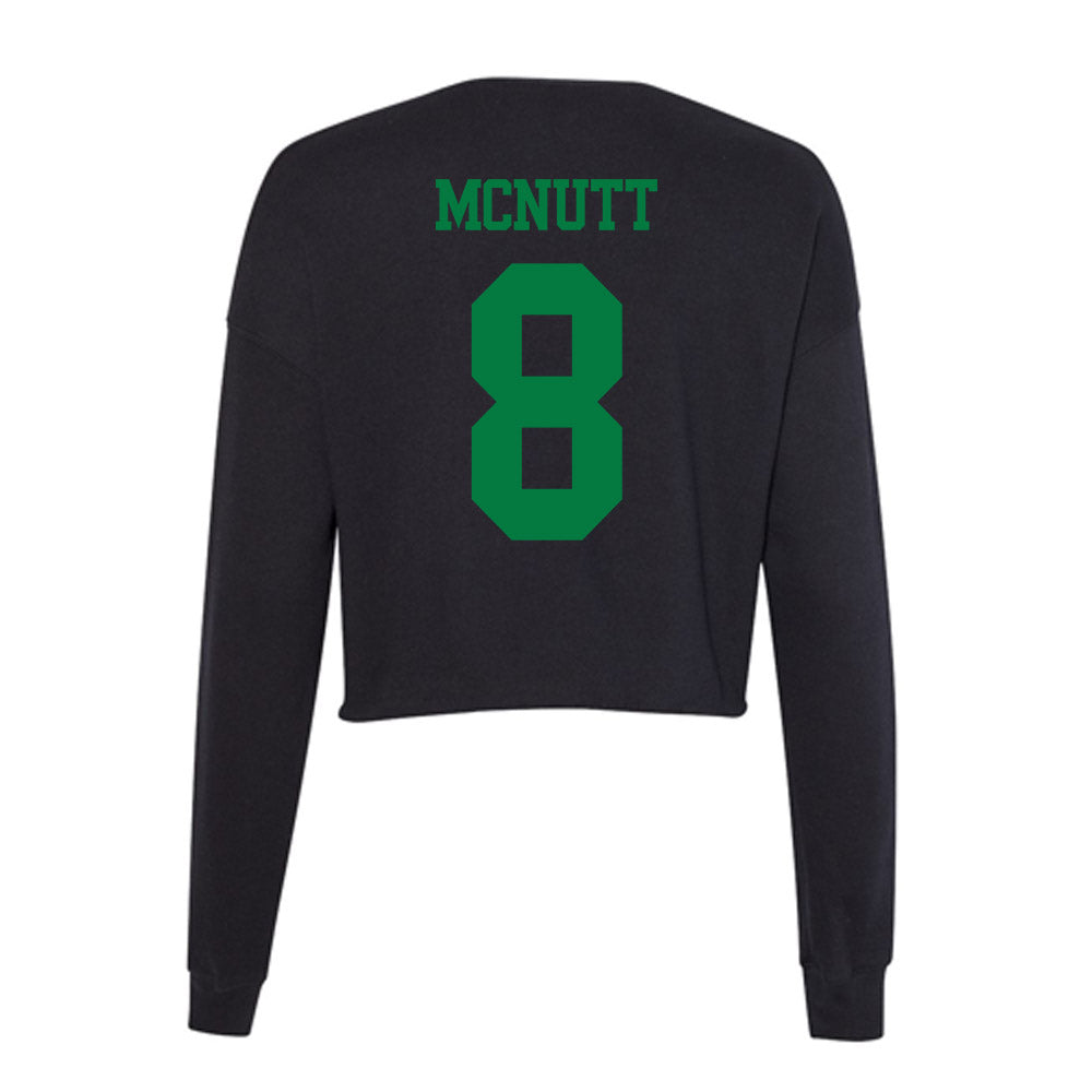 Oregon - NCAA Football : Trey McNutt - Women's Cropped Crew Fleece-1
