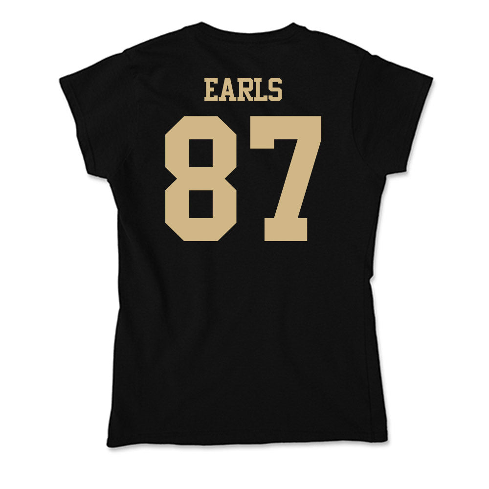 Purdue - NCAA Football : Christian Earls - Soft Style Women’s T-Shirt-1