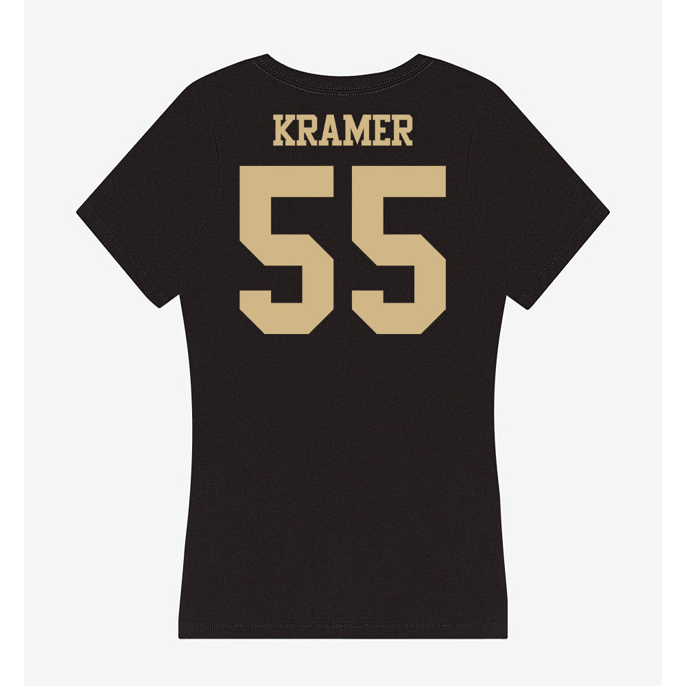 Purdue - NCAA Baseball : Jake Kramer - Women's V-Neck T-Shirt-1