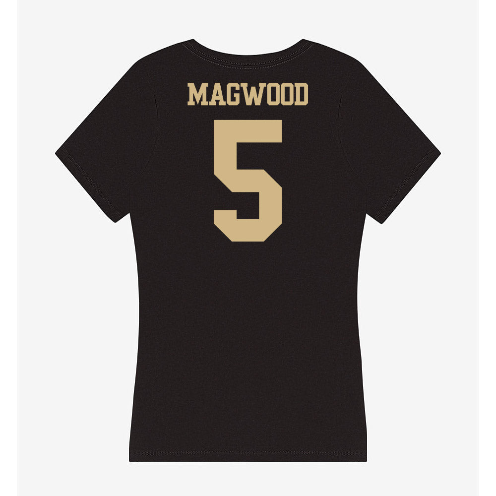 Purdue - NCAA Football : Chauncey Magwood - Women's V-Neck T-Shirt-1