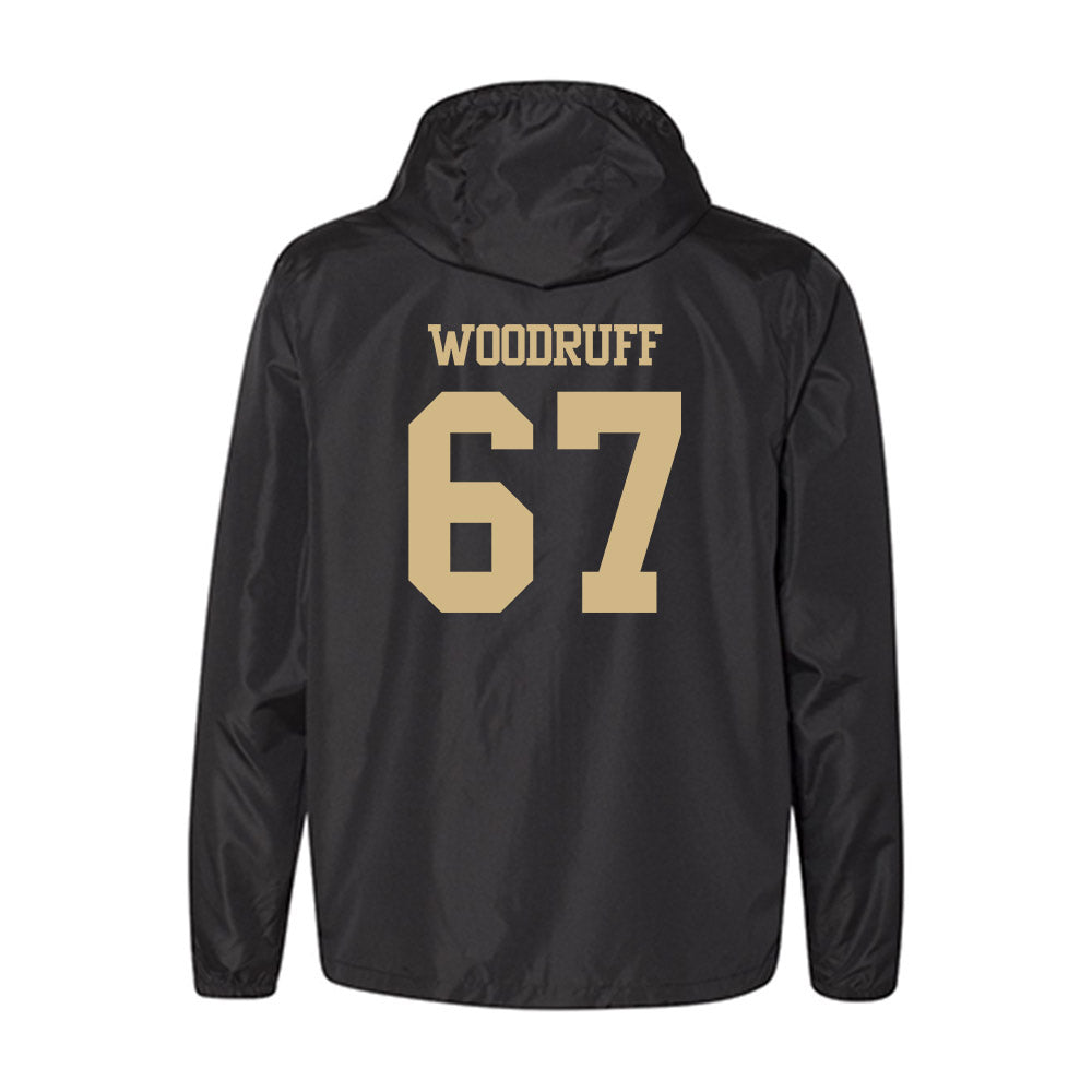 Purdue - NCAA Football : Drew Woodruff - Windbreaker-1