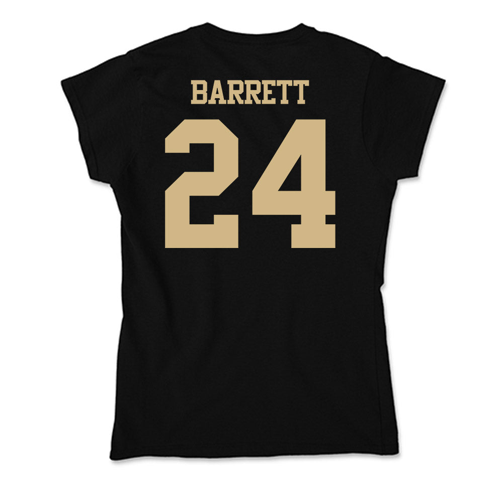 Purdue - NCAA Women's Basketball : Carley Barrett - Soft Style Women’s T-Shirt-1