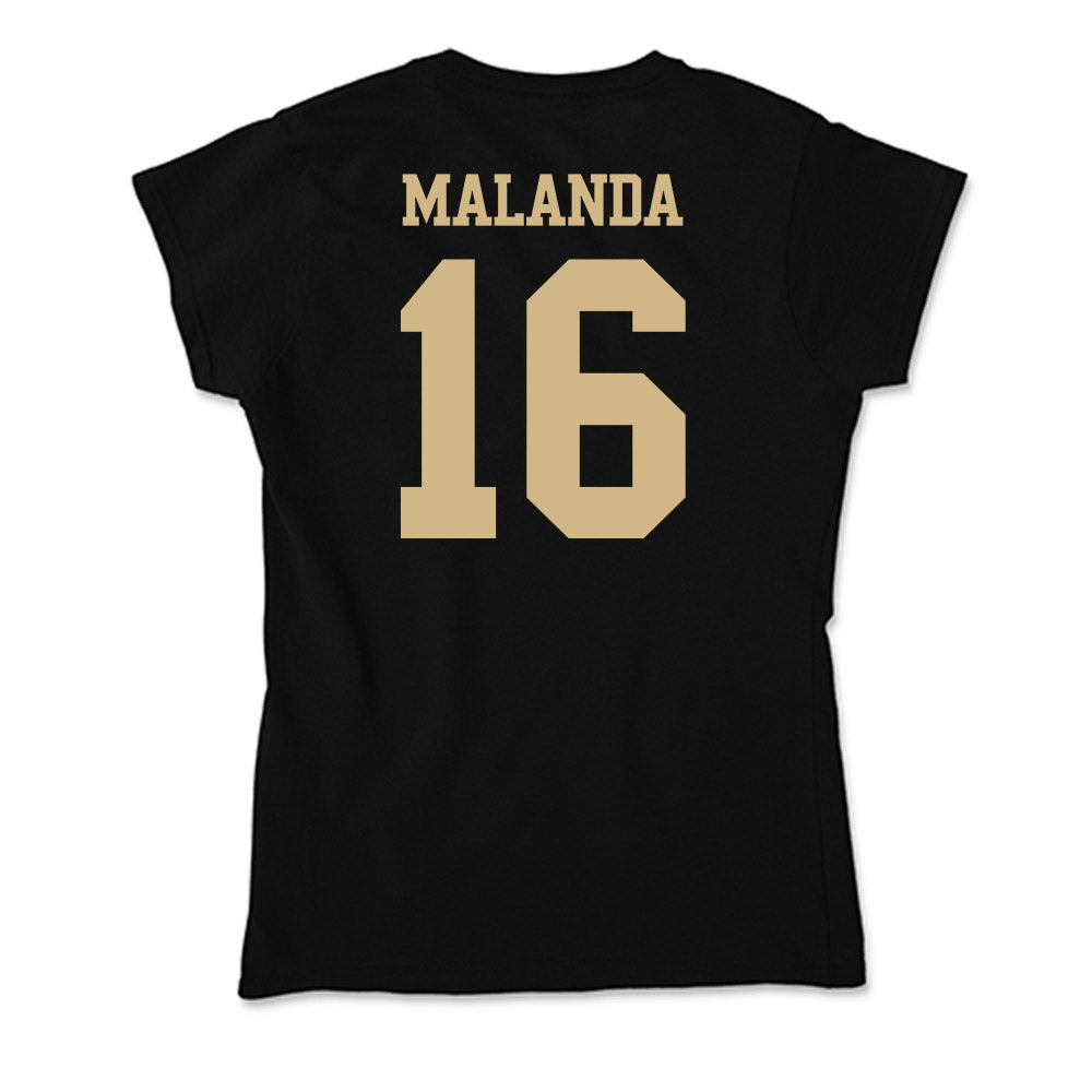 Purdue - NCAA Women's Soccer : Jayme Malanda - Soft Style Women’s T-Shirt-1