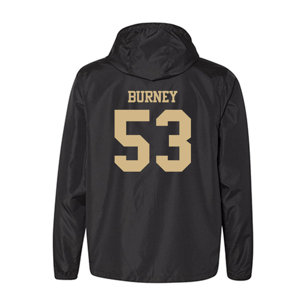 Purdue - NCAA Football : Joshua Burney - Windbreaker-1