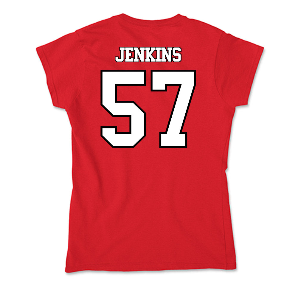 Maryland - NCAA Football : Bryce Jenkins - Soft Style Women’s T-Shirt-1