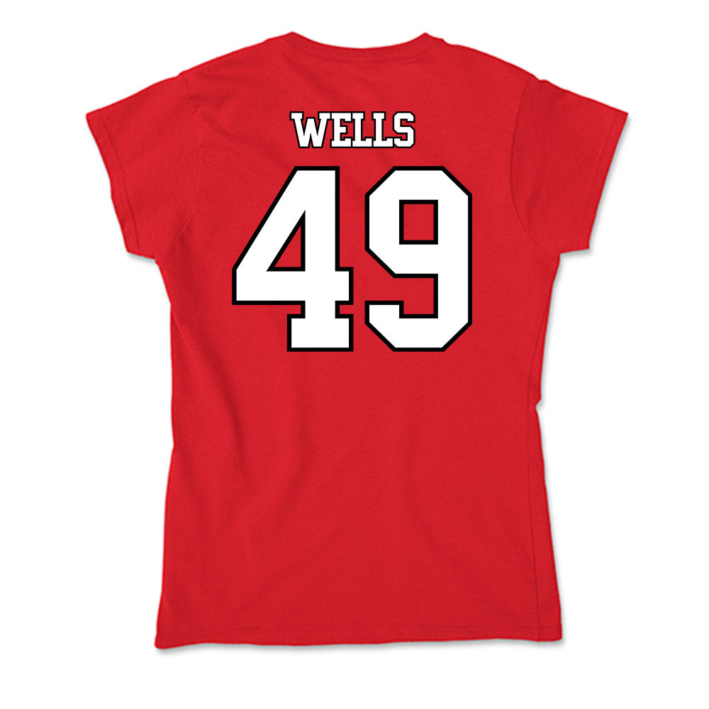 Maryland - NCAA Football : Chris Wells - Soft Style Women’s T-Shirt-1