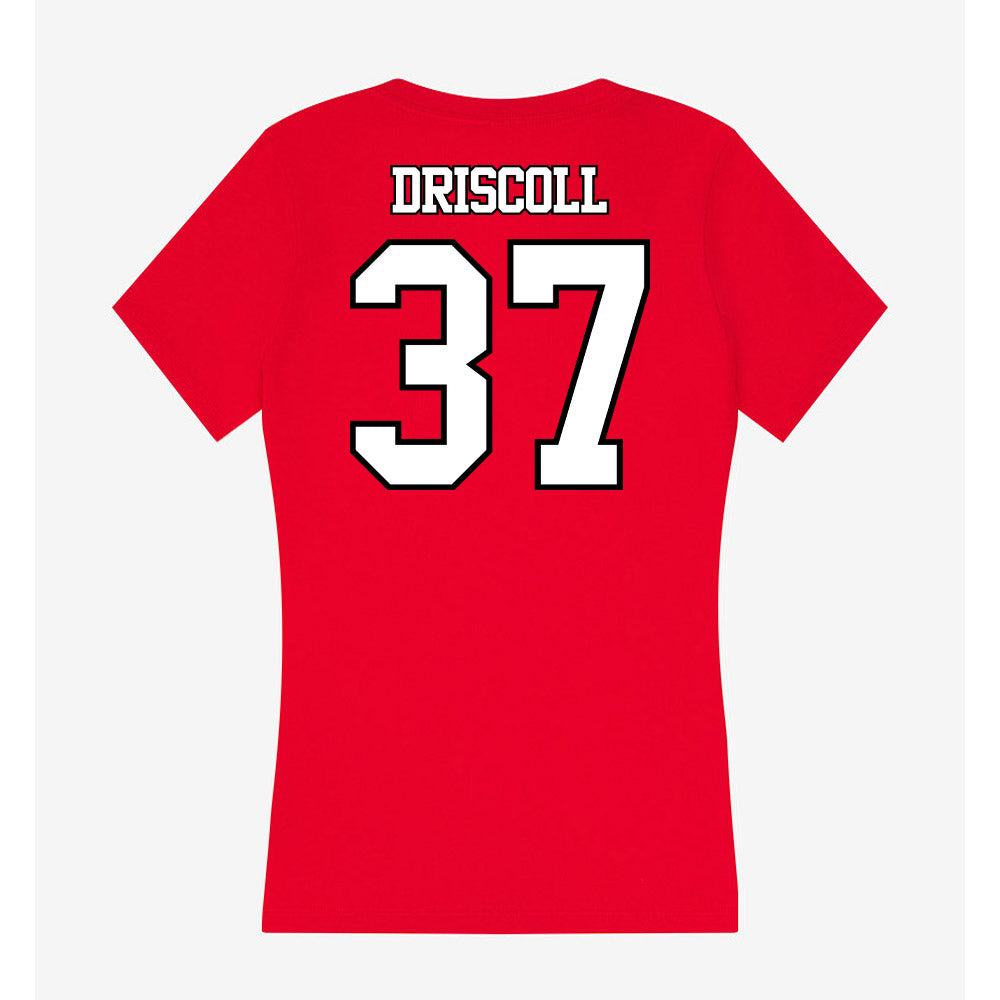 Maryland - NCAA Baseball : Aidan Driscoll - Women's V-Neck T-Shirt-1