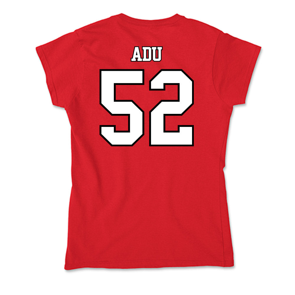 Maryland - NCAA Football : Samuel Adu - Soft Style Women’s T-Shirt-1