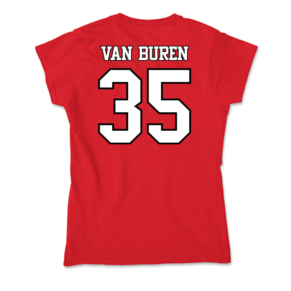 Maryland - NCAA Baseball : Ryan Van Buren - Soft Style Women’s T-Shirt-1