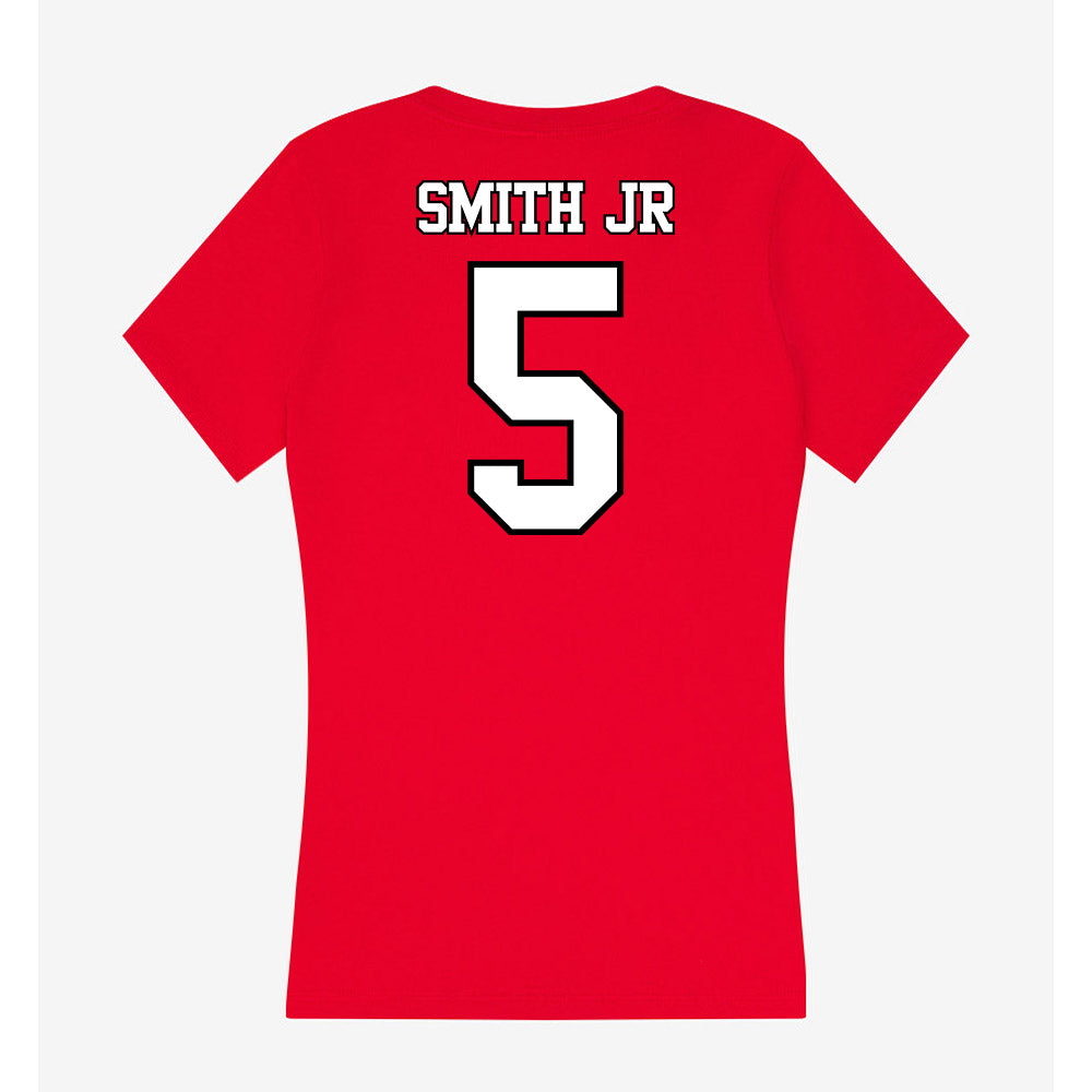 Maryland - NCAA Football : Octavian Smith Jr - Women's V-Neck T-Shirt-1
