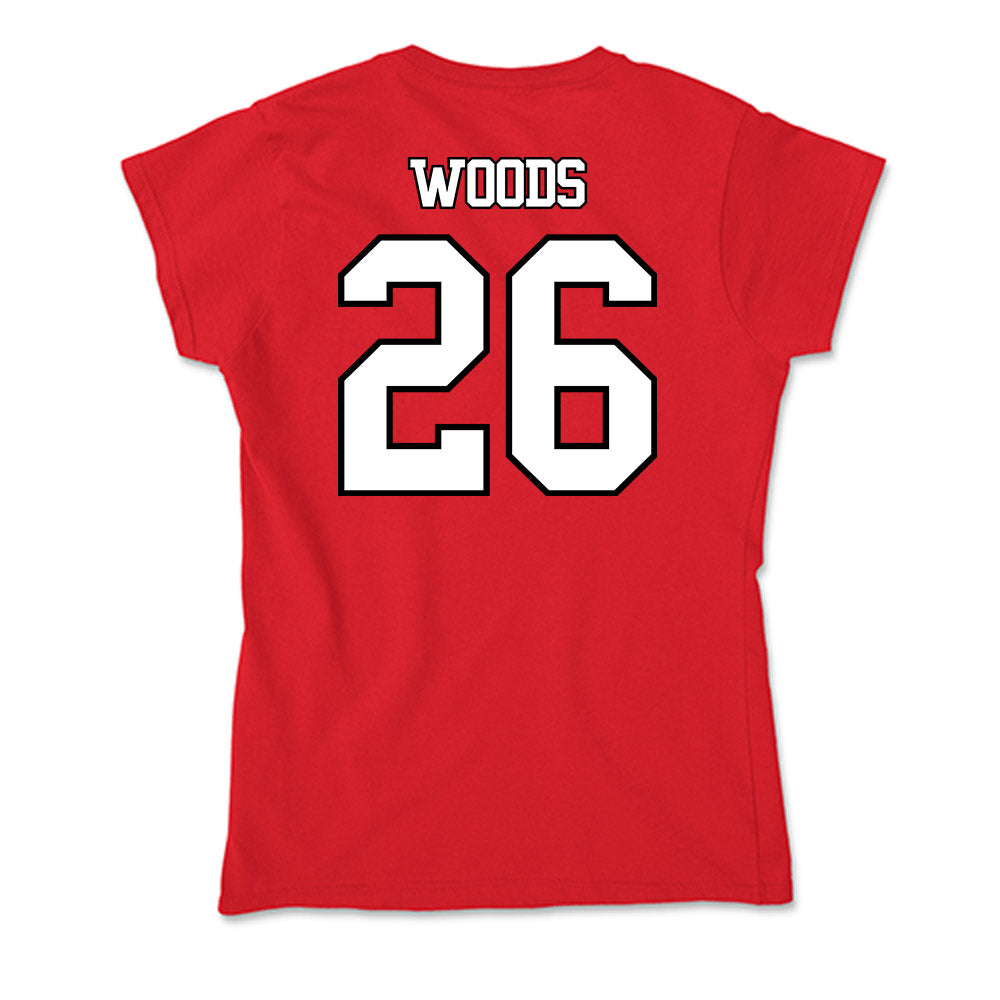 Maryland - NCAA Softball : Samantha Woods - Soft Style Women’s T-Shirt-1