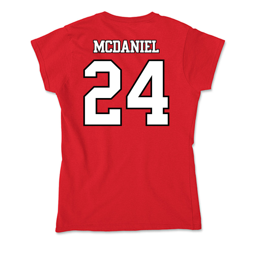 Maryland - NCAA Women's Basketball : Brianna McDaniel - Soft Style Women’s T-Shirt-1