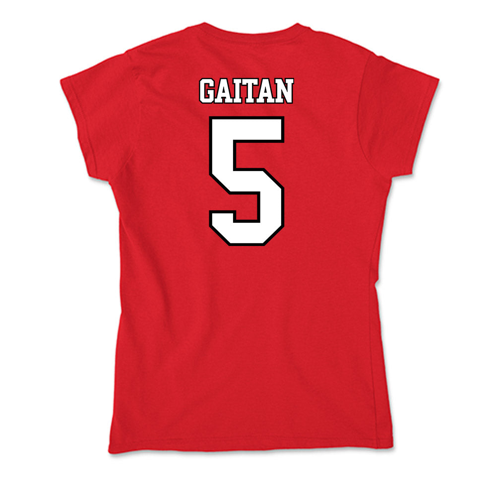 Maryland - NCAA Women's Field Hockey : Ella Gaitan - Soft Style Women’s T-Shirt-1