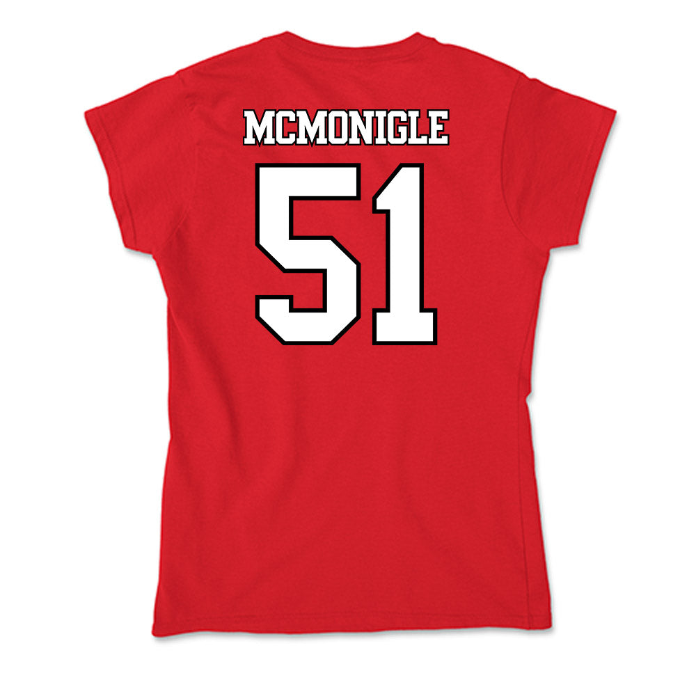 Maryland - NCAA Football : Michael McMonigle - Soft Style Women’s T-Shirt-1