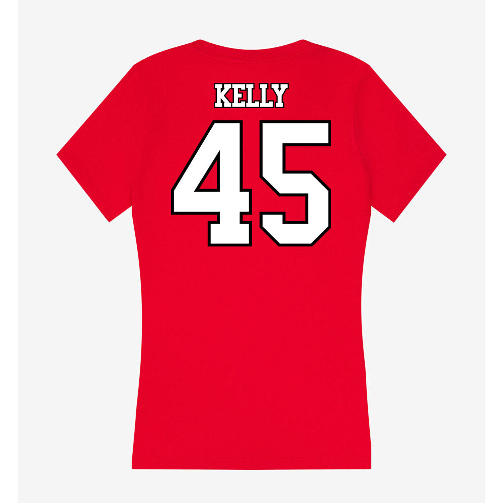 Maryland - NCAA Men's Lacrosse : Daniel Kelly - Women's V-Neck T-Shirt-1