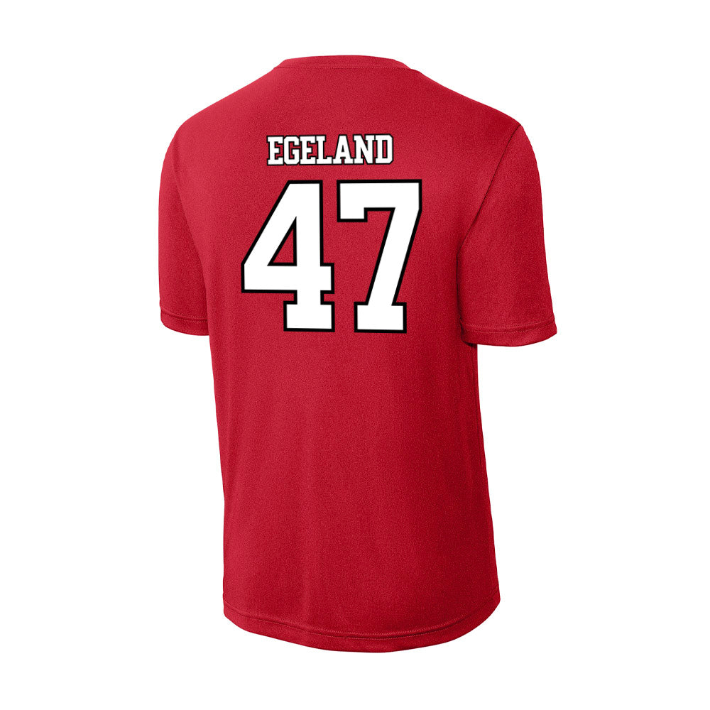 Maryland - NCAA Women's Soccer : Ellie Egeland - Activewear T-Shirt-1