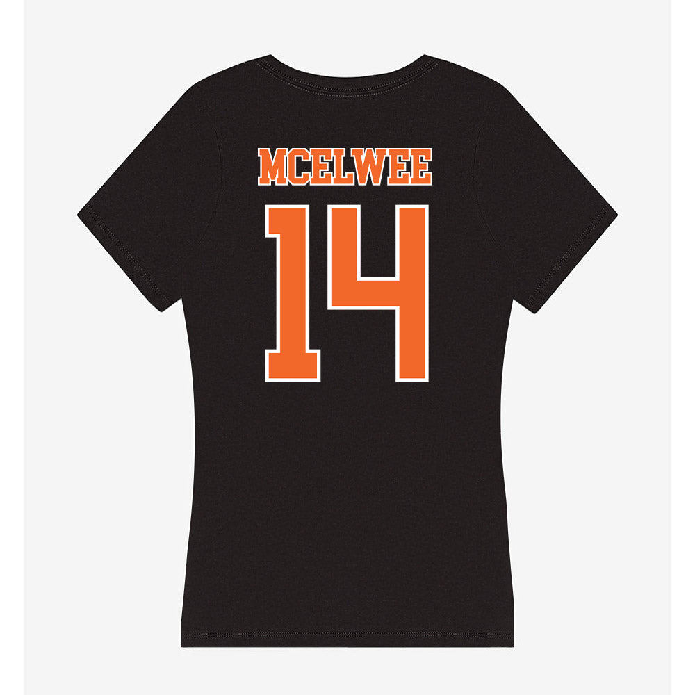 Clemson - NCAA Women's Lacrosse : Caitlin McElwee - Women's V-Neck T-Shirt-1