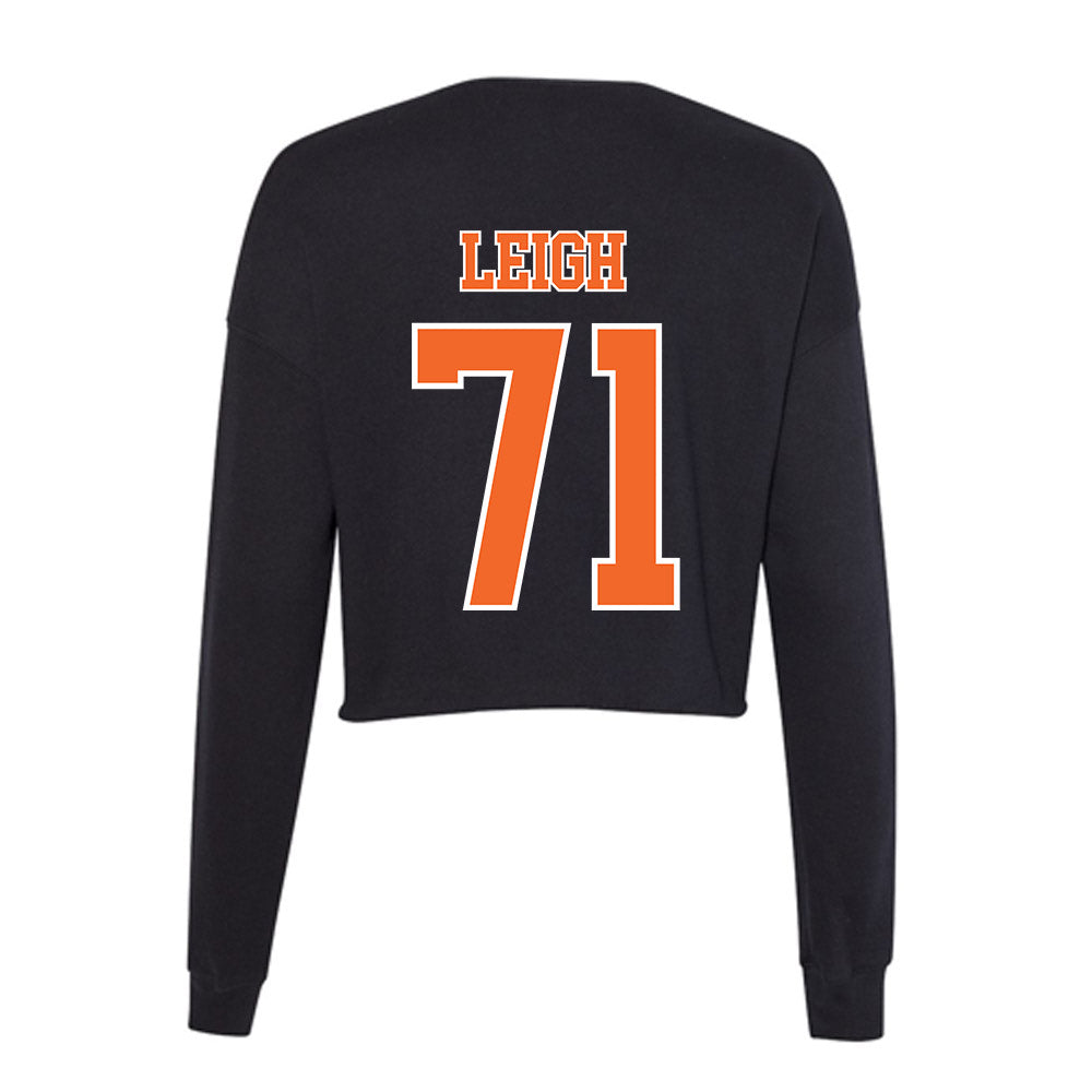 Clemson - NCAA Football : Tristan Leigh - Women's Cropped Crew Fleece-1
