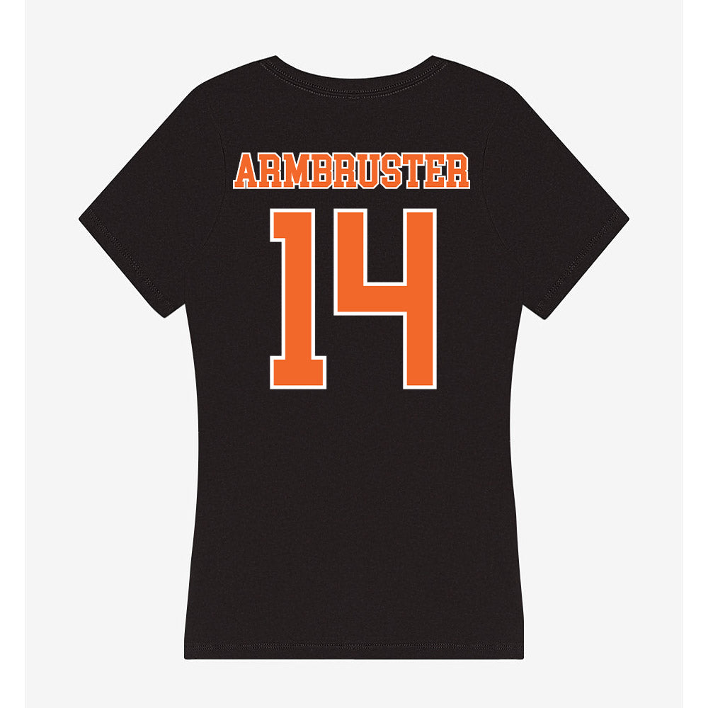 Clemson - NCAA Women's Volleyball : Audrey Armbruster - Women's V-Neck T-Shirt-1