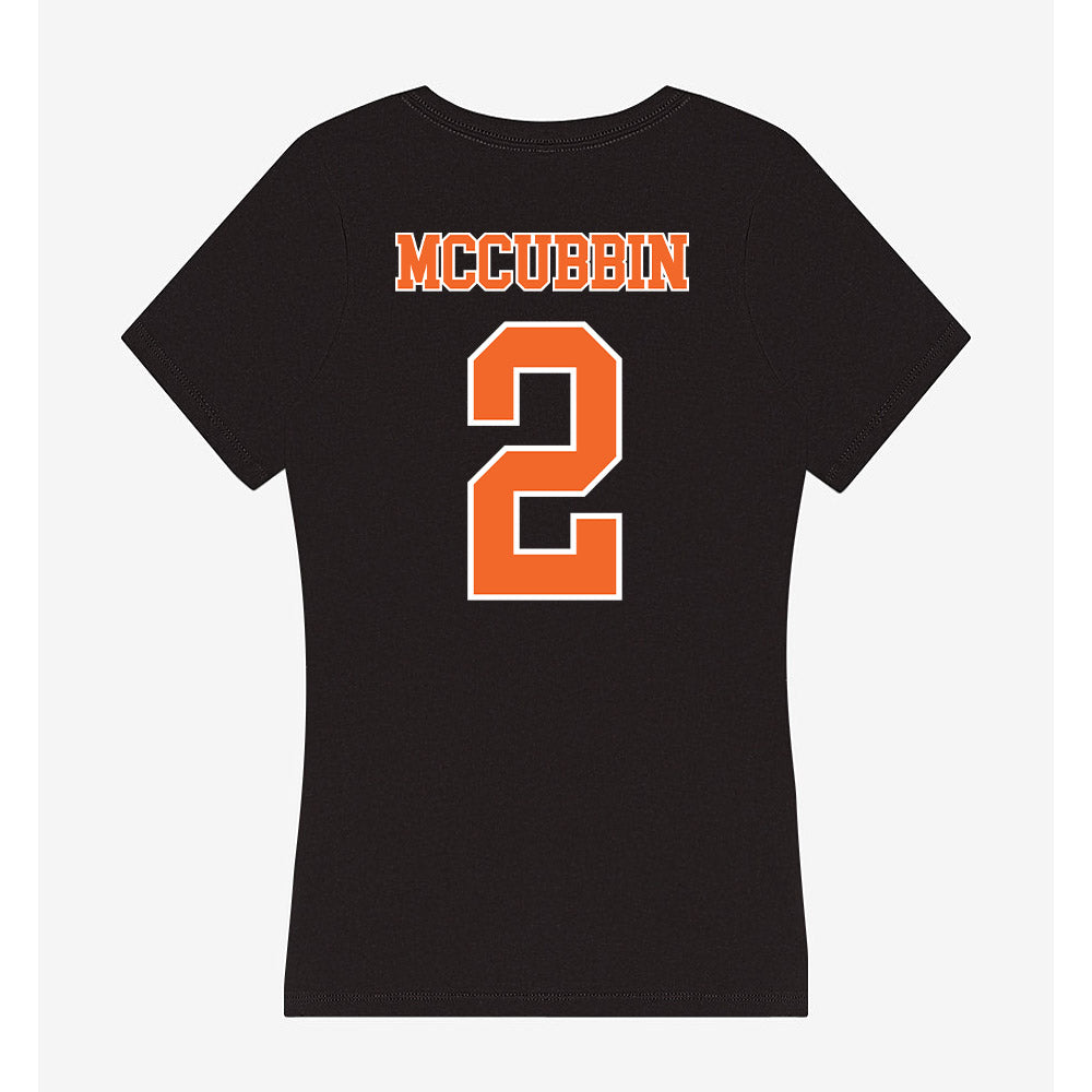 Clemson - NCAA Softball : Brooke McCubbin - Women's V-Neck T-Shirt-1