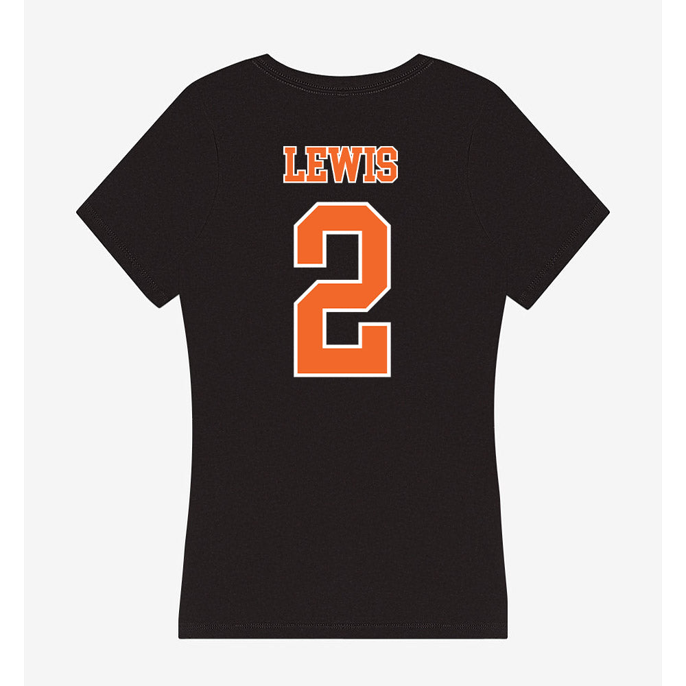 Clemson - NCAA Football : Shelton Lewis - Women's V-Neck T-Shirt-1