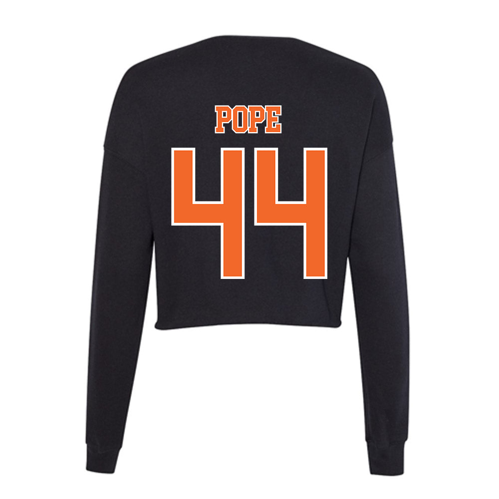 Clemson - NCAA Football : Banks Pope - Women's Cropped Crew Fleece-1