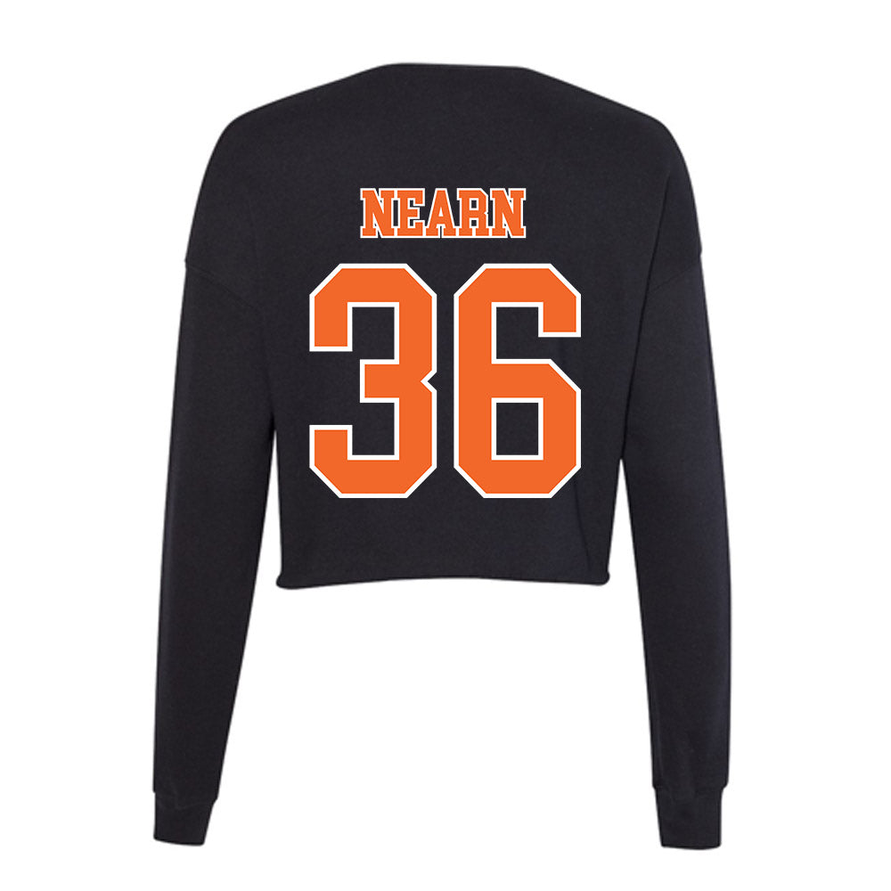 Clemson - NCAA Football : Peter Nearn - Women's Cropped Crew Fleece-1