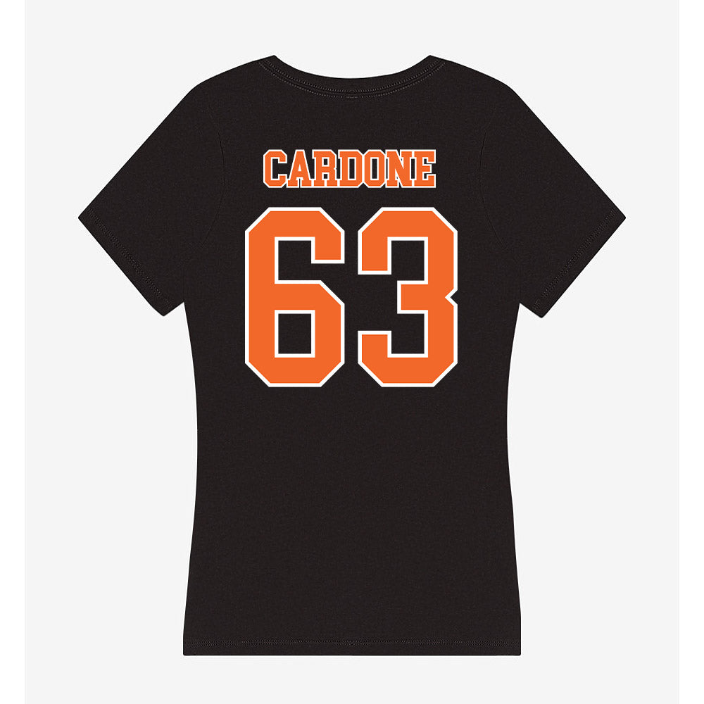 Clemson - NCAA Football : Dominic Cardone - Women's V-Neck T-Shirt-1