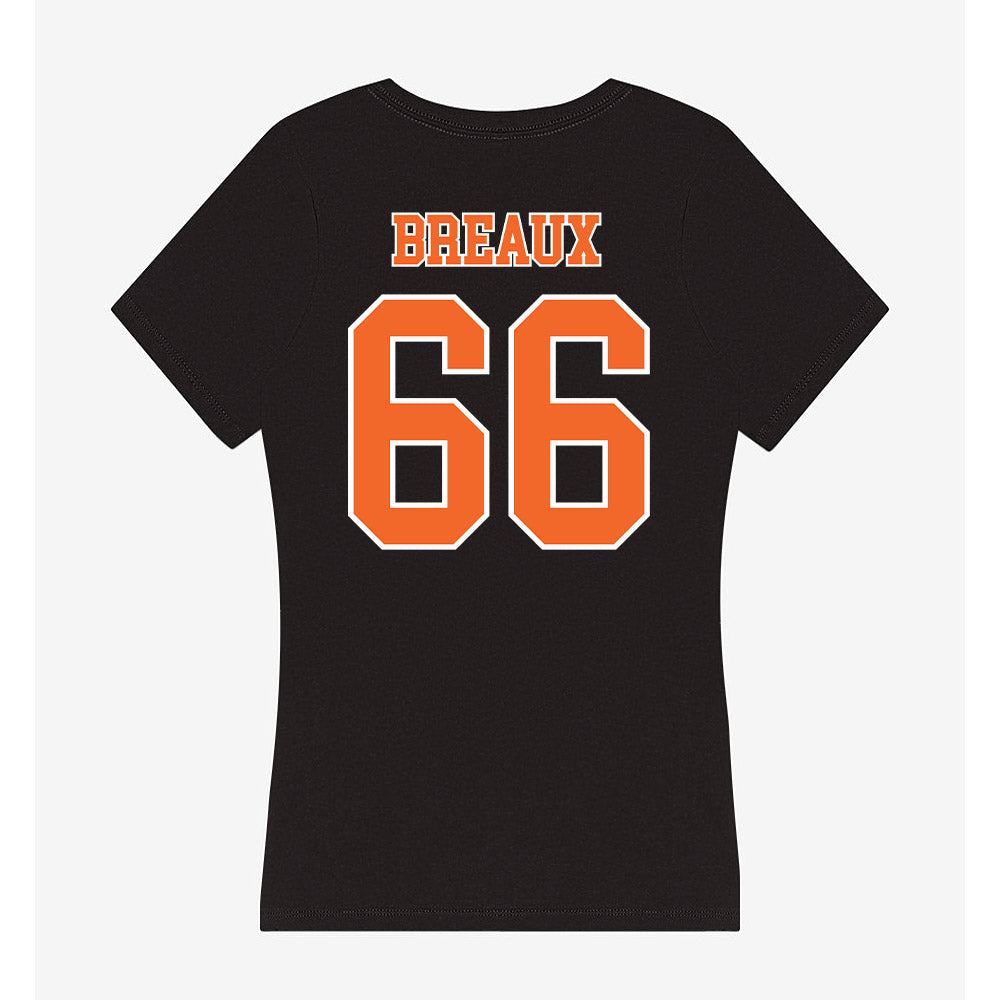 Clemson - NCAA Softball : Sarah Breaux - Women's V-Neck T-Shirt-1