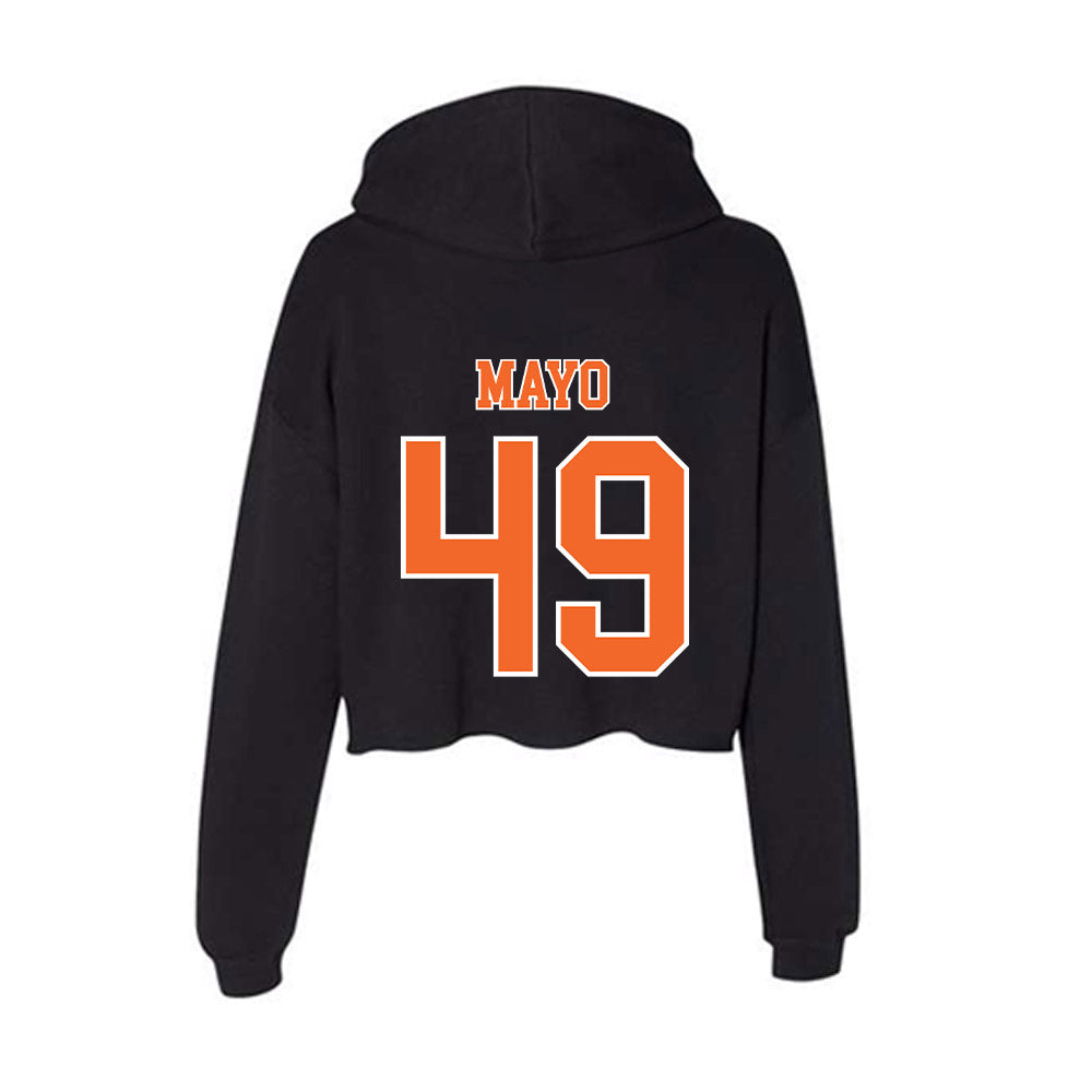 Clemson - NCAA Football : Darien Mayo - Women's Crop Fleece Hoodie-1